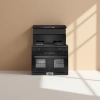 Stainless steel integrated cooktop, a high-suction side-suction gas stove for household kitchens Specification image